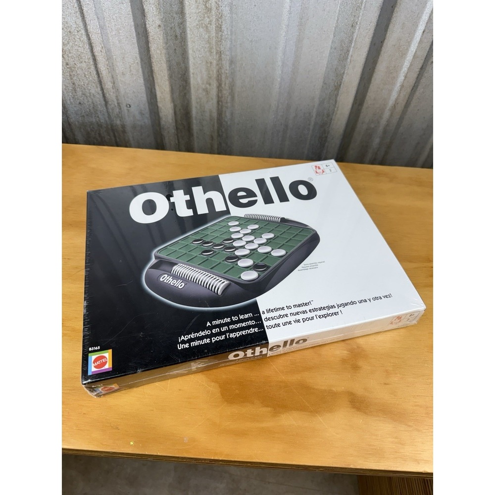Mattel OTHELLO Strategy Board Game 2002 (B3165) FACTORY SEALED!